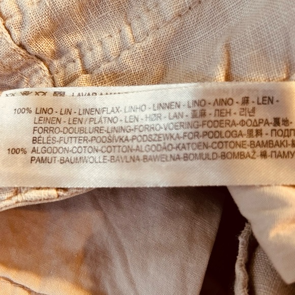 ZARA Boy’s Casual Cargo Pants in Stone - Picture 7 of 14